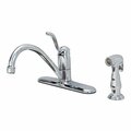 Comfortcorrect FS6A0057CP-ACA1 Tucana Series Chrome Kitchen Faucet Matching Side Spray CO2738864